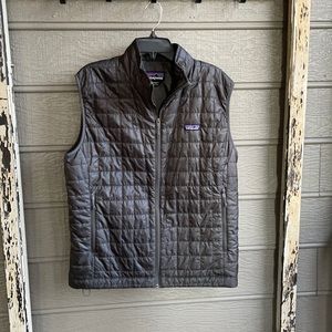 Nano puff Slate gray men’s quilted vest